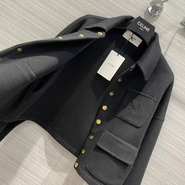 Куртка Celine женский черный 37860-2