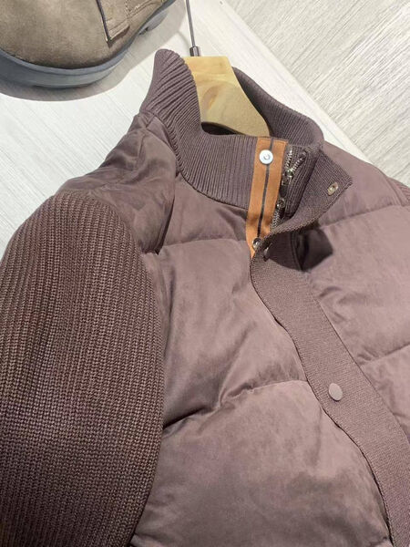 Мужская куртка Zegna мужской бордовый 198797-4