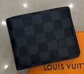 Мужской портмоне Louis Vuitton мужской кожа черный 173922-1