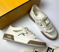 Кеды Fendi женский текстиль молочный 114756