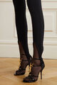 Босоножки Saint Laurent женский кожа черный 114311-2
