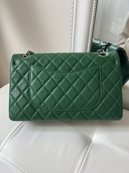Сумка Chanel 2.55 женский кожа болотный 141283-2