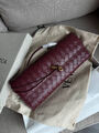 Клатч Bottega Veneta женский кожа бордовый 138066-7
