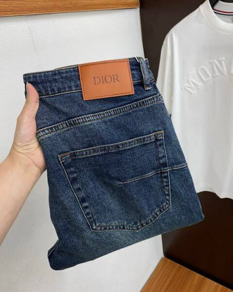 Мужские джинсы Christian Dior мужской джинса синий 143359-4