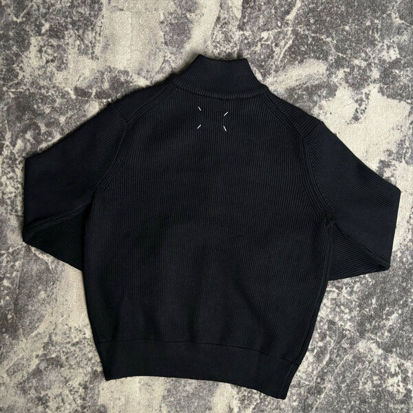Мужской кардиган Maison Margiela мужской вязаная ткань черный 171518-3