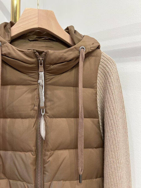 Куртка Brunello Cucinelli женский бежевый 123945-3