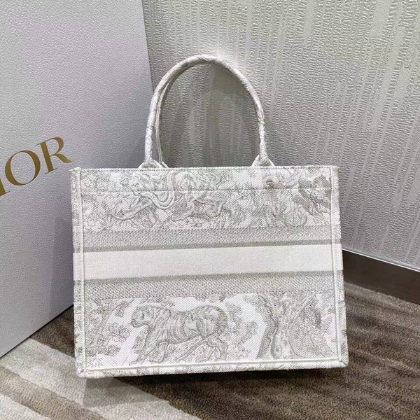 Сумка Christian Dior Book 36 женский текстиль графитовый 74183-4