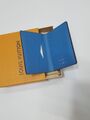 Портмоне мужской Louis Vuitton мужской канва бирюзовый 61950-4