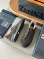 Мужские кеды Zegna мужской замша 170278-3