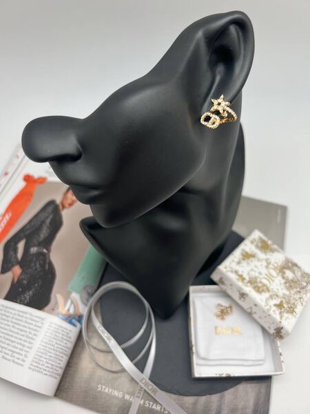 Серьги Dior бронзовый 175820