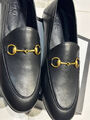 Лоферы Gucci женский кожа черный 99933-3