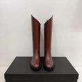 Сапоги Jil Sander женский кожа 67460-6