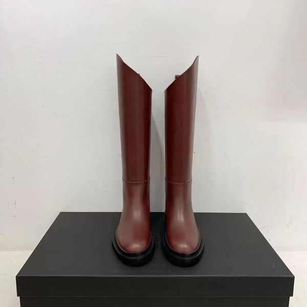 Сапоги Jil Sander женский кожа 67460-6