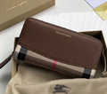 Кошелек Burberry женский кожа бежевый 31737-1