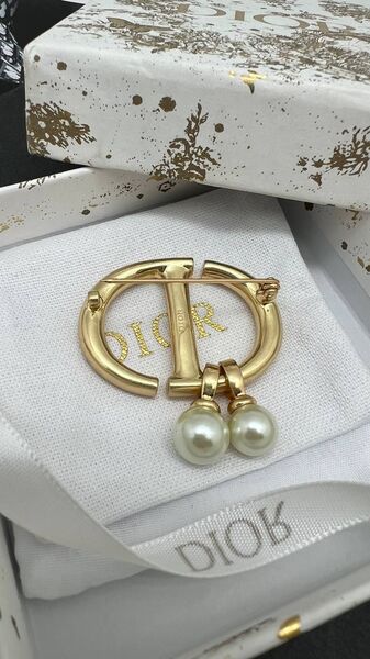 Брошь Dior бронзовый 175920-2