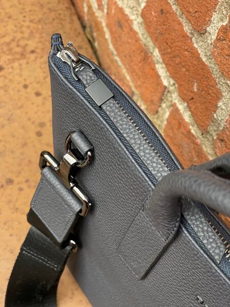Мужской портфель Burberry мужской кожа черный 52111-6