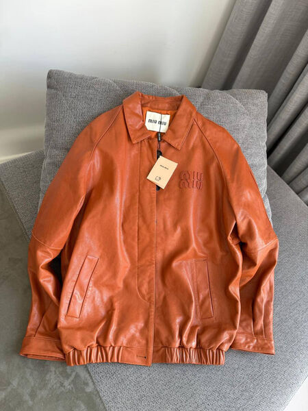 Куртка Miu Miu женский кожа 145289-6
