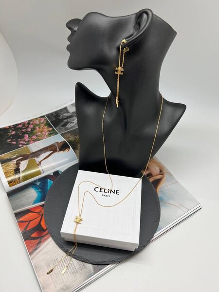 Колье Celine бронзовый 175387-2