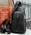 Мужская сумка слинг Gucci мужской кожа черный 42956-1