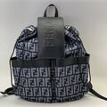 Рюкзак Fendi женский текстиль графитовый 149775-1