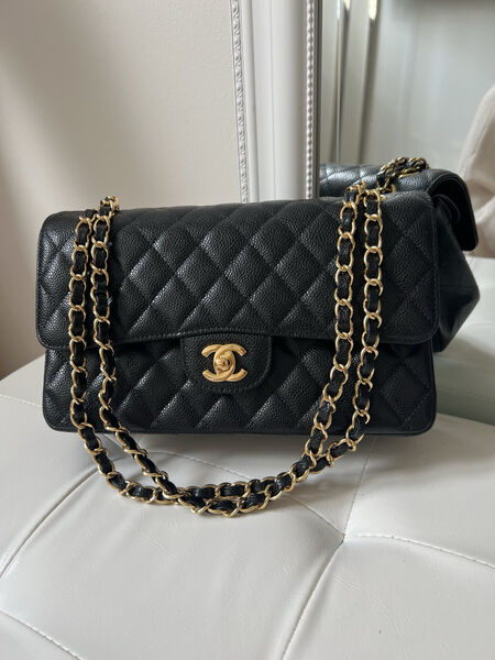Сумка Chanel 2.55 женский кожа черный 102728-2
