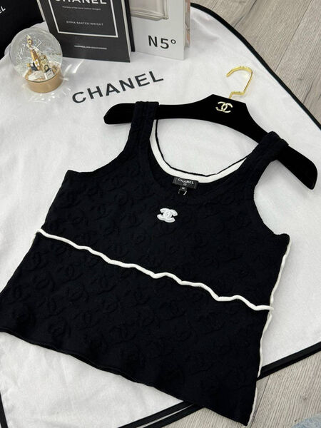 Майка Chanel женский черный 186945-2