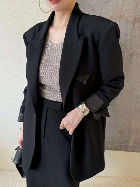 Пиджак Acne Studios женский черный 143423