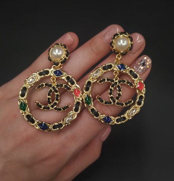 Серьги Chanel 70618
