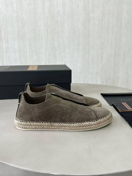 Мужские кеды Zegna мужской замша 185781-2