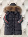 Детский пуховик Gucci черный 177445-5
