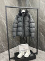 Мужской пуховик Moncler мужской графитовый 201795-6