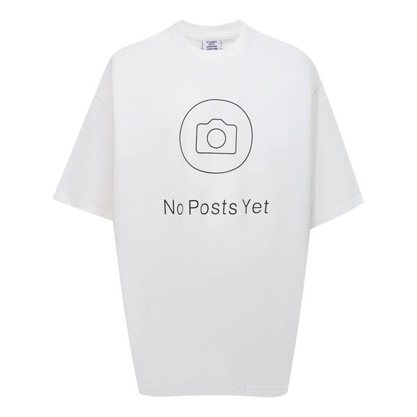 Мужская футболка Vetements мужской белый 173210-2