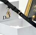 Женский ремень Christian Dior женский кожа черный 195356-3