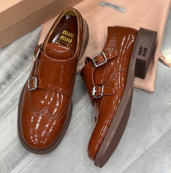 Лоферы Miu Miu 129089