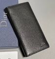 Мужской портмоне Christian Dior мужской кожа черный,серебристый 154025