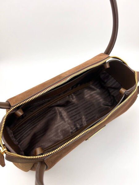 Сумка Prada женский замша 172458-5