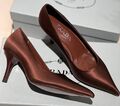 Туфли Prada женский сатин 146551-1