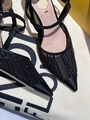 Туфли Fendi женский сатин черный 112221-2