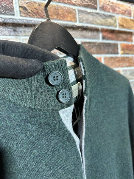 Мужской кардиган Brunello Cucinelli мужской болотный 159105-4