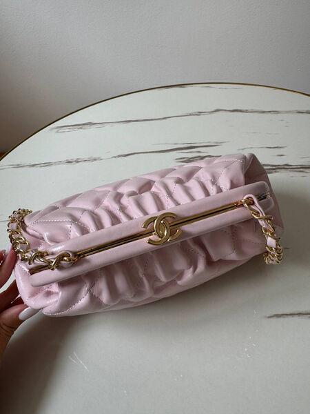 Сумка Chanel женский кожа розовый 157331-3