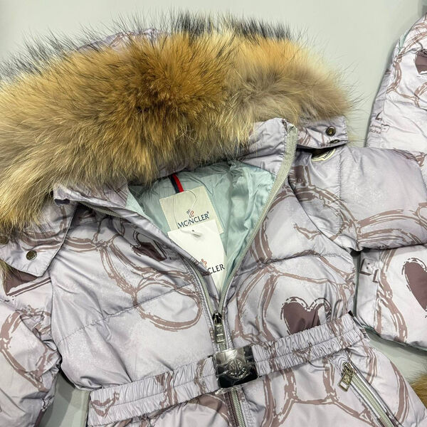 Детский комплект Moncler белый 166083-5