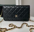 Сумка Chanel Mini женский кожа черный 143090-1