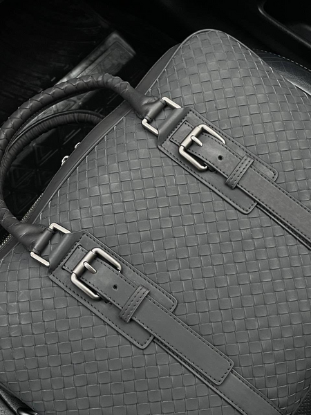 Мужской портфель Bottega Veneta мужской кожа черный 95750-4
