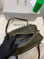 Сумка Bottega Veneta женский кожа болотный 174513-3