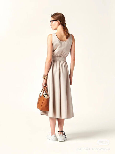 Платье Miu Miu женский бежевый 152998-3