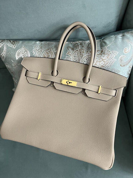 Сумка Hermès Birkin 35 женский кожа 139840-4