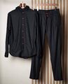 Мужской костюм Kiton мужской черный 173499-1