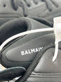 Мужские кроссовки Balmain мужской кожа черный 158531-7