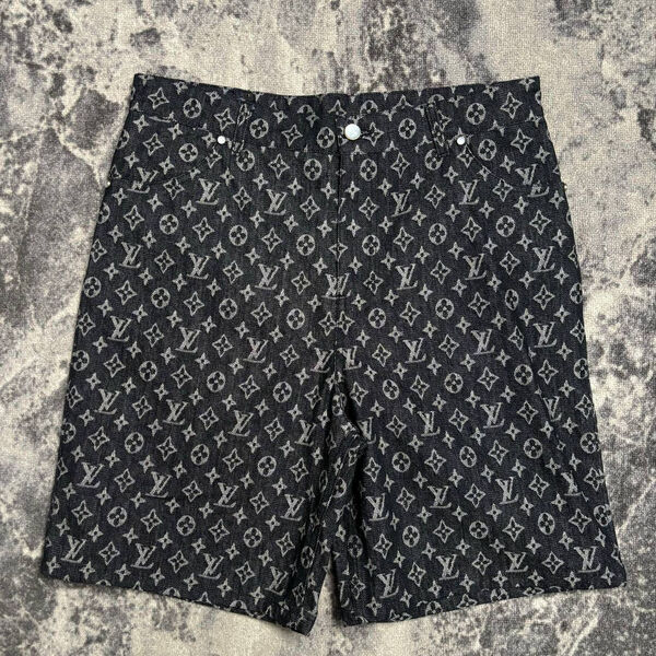 Мужской костюм Louis Vuitton мужской джинса черный 181340-5