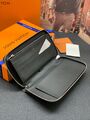 Портмоне Louis Vuitton мужской кожа черный 61904-2